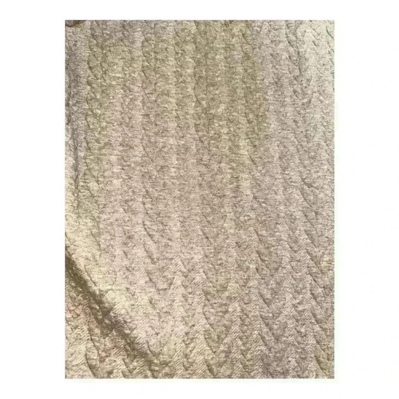 J. CREW Cable-knit cowlneck top Fits Sz Small, TRUE TO SIZE  color beige - Picture 4 of 5